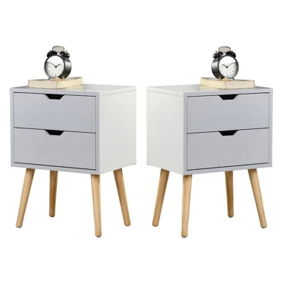(Set Of 2)Organnice End Side Table Nightstand 9 (Set Of 2)Organnice End Side Table Nightstand - Image 7