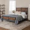 Queen Urban Chic Metal And Wood Plank Bed Brown - Saracina Home 1 Queen Urban Chic Metal And Wood Plank Bed Brown - Saracina Home -Bedroom Home Store GUEST 776ab0eb 0275 4999 961b 25c2a213b4fa