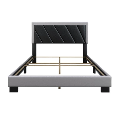 Salina Diagonal Stitched Upholstered Bed - Eco Dream 5 Salina Diagonal Stitched Upholstered Bed - Eco Dream - Image 3