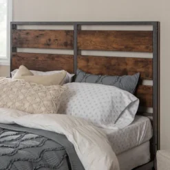Queen Urban Chic Metal And Wood Plank Bed Brown - Saracina Home 13 Queen Urban Chic Metal And Wood Plank Bed Brown - Saracina Home -Bedroom Home Store GUEST 78298f79 4b56 4b36 9286 ecf432a2b0f1