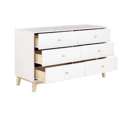 60" 6 Drawer Double Dresser - Alaterre Furniture 6 60" 6 Drawer Double Dresser - Alaterre Furniture - Image 4