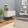 Hanging Dresser And Nightstand Set White - Prepac 2 Hanging Dresser And Nightstand Set White - Prepac -Bedroom Home Store GUEST 7b1c6629 c1ba 405c a52f a4f896b69c56