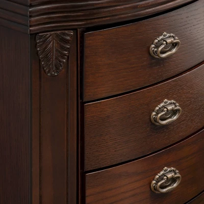 Verona Italian Influenced Jewelry Armoire Espresso - Powell Company 14 Verona Italian Influenced Jewelry Armoire Espresso - Powell Company - Image 12