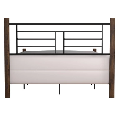 Raymond Metal Bed Brown - Hillsdale Furniture 4 Raymond Metal Bed Brown - Hillsdale Furniture - Image 2
