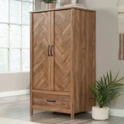Bedroom Home Store 13 Cannery Bridge Armoire With Drawers Sindoor Mango - Sauder