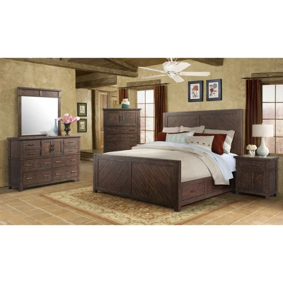 Dex Nightstand Walnut Brown - Picket House Furnishings 3 Dex Nightstand Walnut Brown - Picket House Furnishings - Image 2
