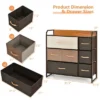 Costway 7-Drawer Dresser Storage 3-Tier Organizer Tower Steel Frame Wooden Top 1 Costway 7-Drawer Dresser Storage 3-Tier Organizer Tower Steel Frame Wooden Top -Bedroom Home Store GUEST 7f7008c3 0288 4ee3 8b9e 4c3788dee8dc