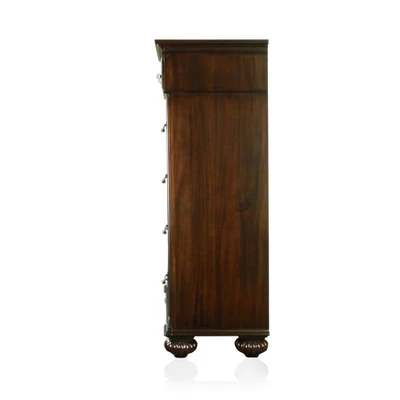 3pc California King Pennings Traditional Bed Set And Nightstand With Chest Dark Walnut - HOMES: Inside + Out 16 3pc California King Pennings Traditional Bed Set And Nightstand With Chest Dark Walnut - HOMES: Inside + Out - Image 14