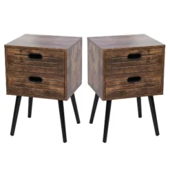 (Set Of 2)Organnice End Side Table Nightstand 15 (Set Of 2)Organnice End Side Table Nightstand -Bedroom Home Store GUEST 802cc95b f67c 4044 9ff6 c665d27bd16d