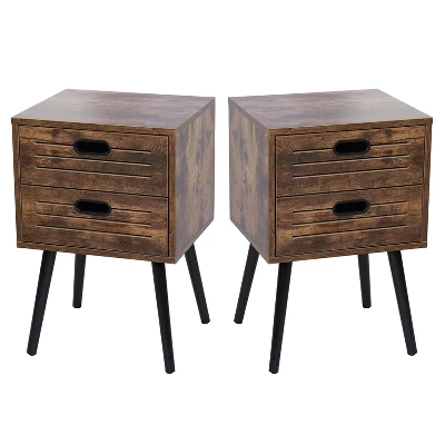 (Set Of 2)Organnice End Side Table Nightstand 8 (Set Of 2)Organnice End Side Table Nightstand - Image 6
