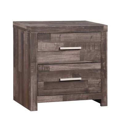 24" Juniper Nightstand Dark Cherry - Acme Furniture 4 24" Juniper Nightstand Dark Cherry - Acme Furniture - Image 2