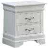 Passion Furniture Lorana 2-Drawer Nightstand (24 In. H X 16 In. W X 21 In. D) 1 Passion Furniture Lorana 2-Drawer Nightstand (24 In. H X 16 In. W X 21 In. D) -Bedroom Home Store GUEST 84a8d456 24f7 4e63 82e7 a873a94cc000