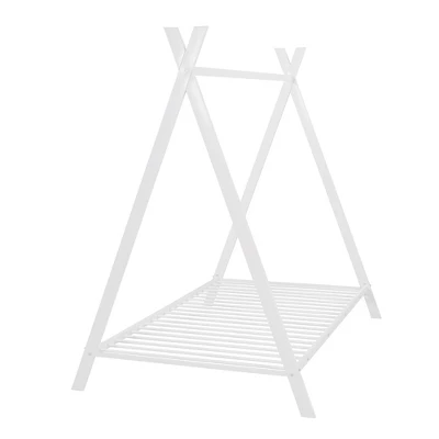Metal Floor Play House Bed With Slat Tent Bed Frame-ModernLuxe 6 Metal Floor Play House Bed With Slat Tent Bed Frame-ModernLuxe - Image 4