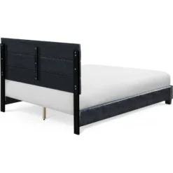 Hudson Leather Upholstered Bed Black - ClickDecor 17 Hudson Leather Upholstered Bed Black - ClickDecor -Bedroom Home Store GUEST 8719861e 3eff 4a0b a68e df3c65f04d5c