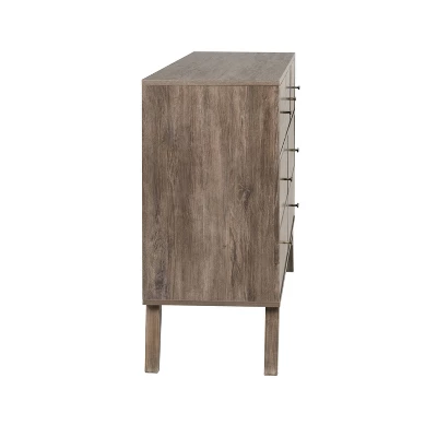 7 Drawer Milo Mid-Century Modern Dresser - Prepac 5 7 Drawer Milo Mid-Century Modern Dresser - Prepac - Image 3