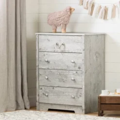 Navali 4 Drawer Chest Seaside Pine - South Shore
