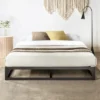 9" Metal Hinged Corner Platform Bed Frame Black - Mellow 1 9" Metal Hinged Corner Platform Bed Frame Black - Mellow -Bedroom Home Store GUEST 89057e0a dec4 4ce7 a729 c9595694015b