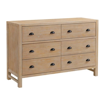 4pc Arden Wood Bedroom Set With 2 Drawer Nightstand Light Driftwood - Alaterre Furniture 13 4pc Arden Wood Bedroom Set With 2 Drawer Nightstand Light Driftwood - Alaterre Furniture - Image 11