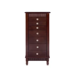 Tierra Contemporary Jewelry Armoire Merlot Brown - Powell Company 17 Tierra Contemporary Jewelry Armoire Merlot Brown - Powell Company -Bedroom Home Store GUEST 8b5057ec b161 4189 8f6f a32bf7a39627