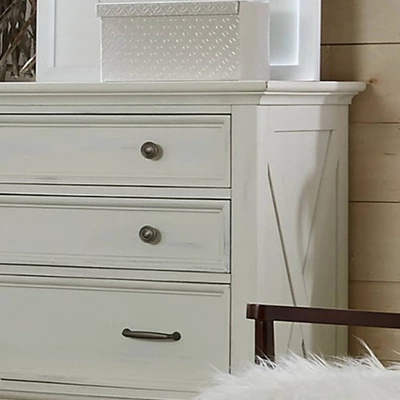 Seaside Lodge Vertical Dresser White - Home Styles 4 Seaside Lodge Vertical Dresser White - Home Styles - Image 2