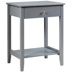 Costway Nightstand End Table Storage Display Bedroom Furniture Drawer Shelf Beside WhiteBrownGrey 22 Costway Nightstand End Table Storage Display Bedroom Furniture Drawer Shelf Beside WhiteBrownGrey -Bedroom Home Store GUEST 8c3ad603 0ca1 400d 9d1c 5a29c2619a96