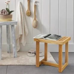 18"H Solid White Oak Mini Bench - Flora Home 19 18"H Solid White Oak Mini Bench - Flora Home -Bedroom Home Store GUEST 8d0d370e 3fe2 4a1e 9880 c41f2d76ac92