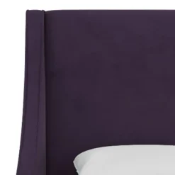 Dianna Swoop Arm Wingback Velvet Bed - Skyline Furniture 10 Dianna Swoop Arm Wingback Velvet Bed - Skyline Furniture -Bedroom Home Store GUEST 8e9e41eb c3c3 478c 9e85 f0519a231964