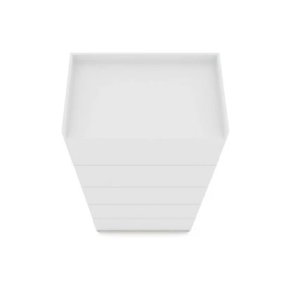 Mulberry 1 Open Sectional Closet White - Manhattan Comfort 11 Mulberry 1 Open Sectional Closet White - Manhattan Comfort - Image 9