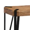 Alaterre Furniture 48" Ryegate Natural Brown Live Edge Solid Wood Bench Metal And Wood 1 Alaterre Furniture 48" Ryegate Natural Brown Live Edge Solid Wood Bench Metal And Wood -Bedroom Home Store GUEST 91c48c36 64a4 4f32 8208 996114cbac46