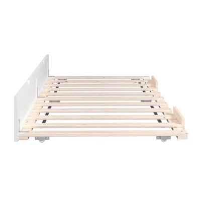 Twin Trundle Bed White - AFI 5 Twin Trundle Bed White - AFI - Image 3