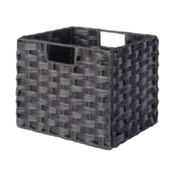 29.21" 3pc Leo Storage Shelf With Baskets Espresso/Chocolate - Winsome 23 29.21" 3pc Leo Storage Shelf With Baskets Espresso/Chocolate - Winsome -Bedroom Home Store GUEST 9270c42a db52 461f b6a8 1b00fc5b913a