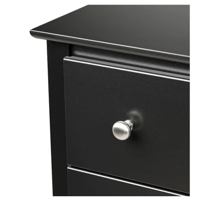 Sonoma Dresser Black - Prepac 3 Sonoma Dresser Black - Prepac
