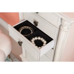Obrecht Jewelry Armoire Off White - Powell Company 27 Obrecht Jewelry Armoire Off White - Powell Company -Bedroom Home Store GUEST 96b75a1e c685 4d48 85c5 77e80fad1b44