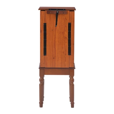 Wylie Jewelry Armoire Cherry Red - Powell Company 9 Wylie Jewelry Armoire Cherry Red - Powell Company - Image 7