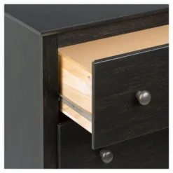 Monterey 5 Drawer Dresser Washed Black - Prepac 8 Monterey 5 Drawer Dresser Washed Black - Prepac -Bedroom Home Store GUEST 9a4334ae f628 4377 ac73 9657e70eeedf