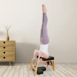 Costway Yoga Headstand Bench For Workout Relieve Fatigue Body Building Black 19 Costway Yoga Headstand Bench For Workout Relieve Fatigue Body Building Black -Bedroom Home Store GUEST 9a64f599 f5dd 4a7a 952d e36b68739754