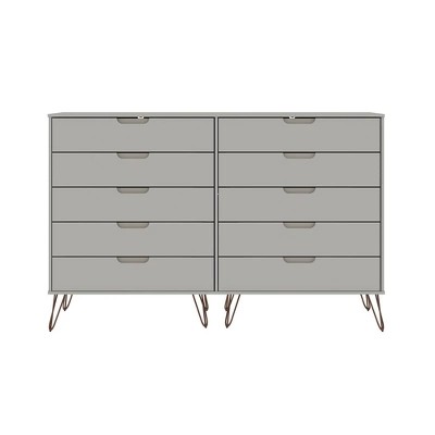 Rockefeller 10 Drawer Double Tall Dresser - Manhattan Comfort 18 Rockefeller 10 Drawer Double Tall Dresser - Manhattan Comfort - Image 16