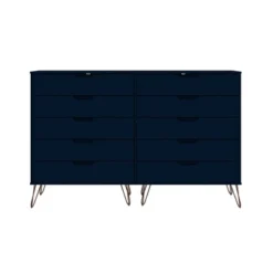 Rockefeller 10 Drawer Double Tall Dresser - Manhattan Comfort 32 Rockefeller 10 Drawer Double Tall Dresser - Manhattan Comfort -Bedroom Home Store GUEST 9dc3e904 d5a7 4469 971e 090ce22cfb04