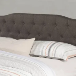 Nicole Upholstered Headboard Stone Fabric/Metal (Frame Not Included) - Hillsdale Furniture 11 Nicole Upholstered Headboard Stone Fabric/Metal (Frame Not Included) - Hillsdale Furniture -Bedroom Home Store GUEST 9f5a05ec 8962 461f ae50 3da0461e6b66