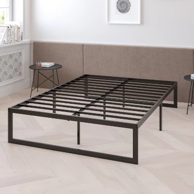 Emma And Oliver 14" Platform Bed Frame & 12" Mattress In A Box - No Box Spring Required 6 Emma And Oliver 14" Platform Bed Frame & 12" Mattress In A Box - No Box Spring Required - Image 4