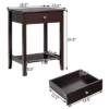Costway Nightstand End Table Storage Display Bedroom Furniture Drawer Shelf Beside WhiteBrownGrey 1 Costway Nightstand End Table Storage Display Bedroom Furniture Drawer Shelf Beside WhiteBrownGrey -Bedroom Home Store GUEST 9f8c3909 7f91 4fd8 ae21 ab52e0d60914
