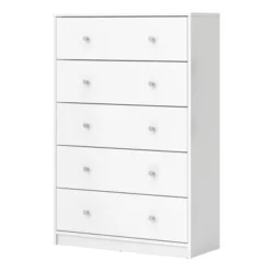 Wood Portland 5 Drawer Chest In White-Tvilum 13 Wood Portland 5 Drawer Chest In White-Tvilum -Bedroom Home Store GUEST a101c916 35bb 48a8 9904 dd0436c46fb5