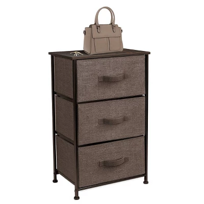 Sorbus Nightstand With Drawers For Home Bedroom And More Brown 3 Sorbus Nightstand With Drawers For Home Bedroom And More Brown
