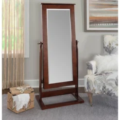 Chiara Cheval Mirror/Jewelry Wardrobe Walnut - Powell Company 19 Chiara Cheval Mirror/Jewelry Wardrobe Walnut - Powell Company -Bedroom Home Store GUEST a215a97f d5b6 49c3 abcc 5ab36252ba31