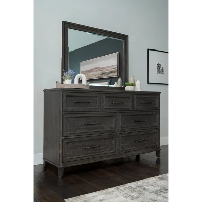 5pc Cindi Sleigh Bedroom Set Gray - Abbyson Living 8 5pc Cindi Sleigh Bedroom Set Gray - Abbyson Living - Image 6