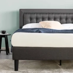 Dachelle Upholstered Platform Bed Frame - Zinus