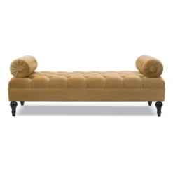 Jennifer Taylor Home Lewis Bolster Arm Entryway Bench 17 Jennifer Taylor Home Lewis Bolster Arm Entryway Bench -Bedroom Home Store GUEST a6556955 298e 46b1 96d8 67d12124695d
