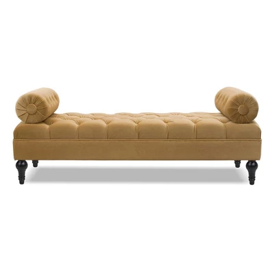 Jennifer Taylor Home Lewis Bolster Arm Entryway Bench 9 Jennifer Taylor Home Lewis Bolster Arm Entryway Bench - Image 7