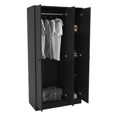 Denmark 3 Door Wardrobe - Polifurniture 6 Denmark 3 Door Wardrobe - Polifurniture - Image 4