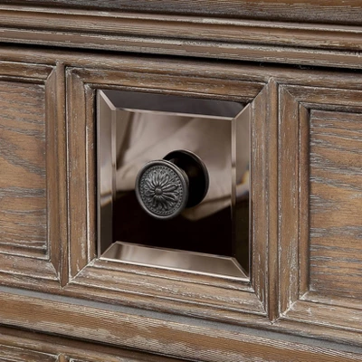 6pc Lellen Bedroom Set Beige/Rustic Natural Tone - HOMES: Inside + Out 14 6pc Lellen Bedroom Set Beige/Rustic Natural Tone - HOMES: Inside + Out - Image 12